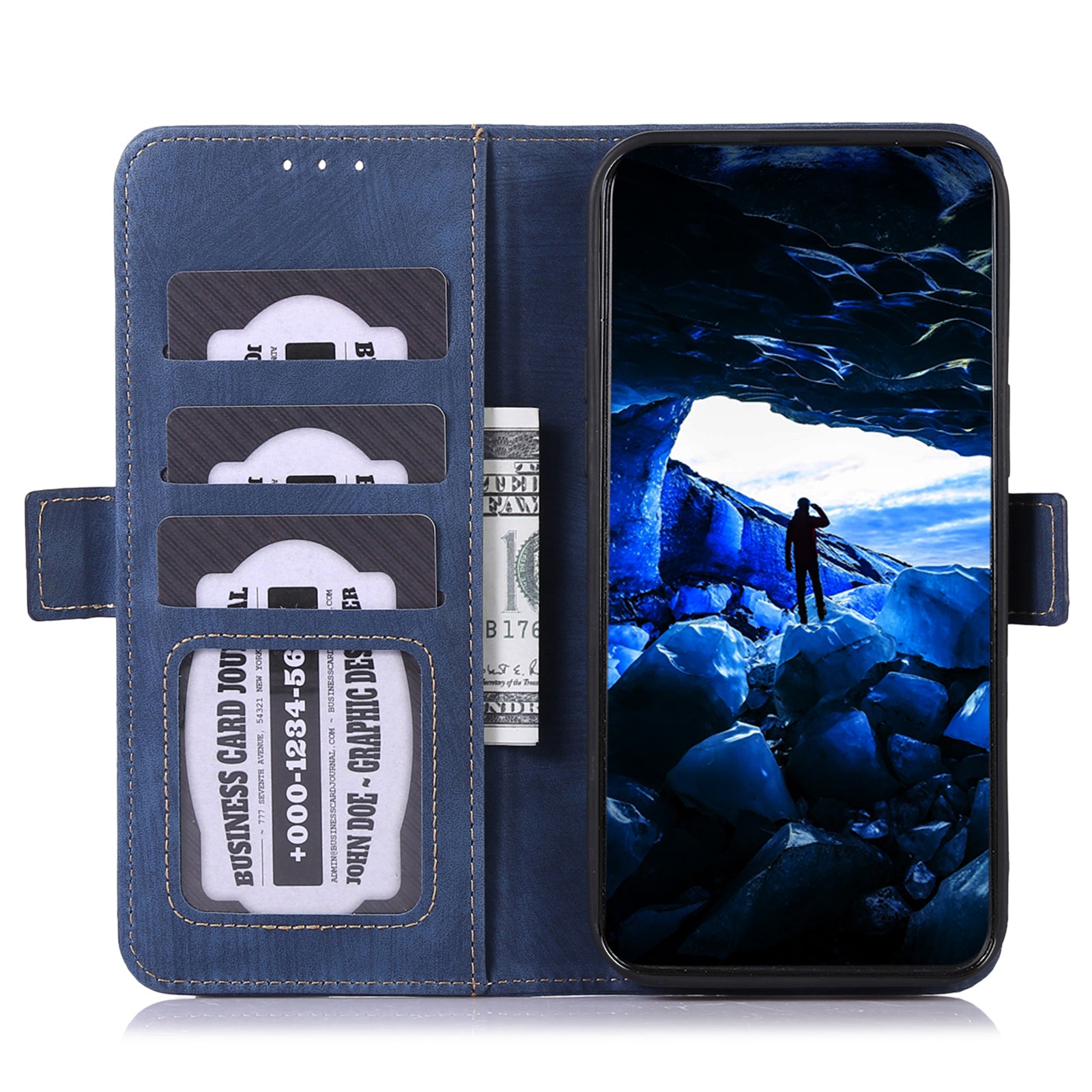 ABEEL til Samsung Galaxy A05s 4G etui Pungholder Retro Texture PU Læder Mobiltelefon Cover ABEEL til Samsung Galaxy A05s 4G etui Pungholder Retro Texture PU Læder Mobiltelefon Cover